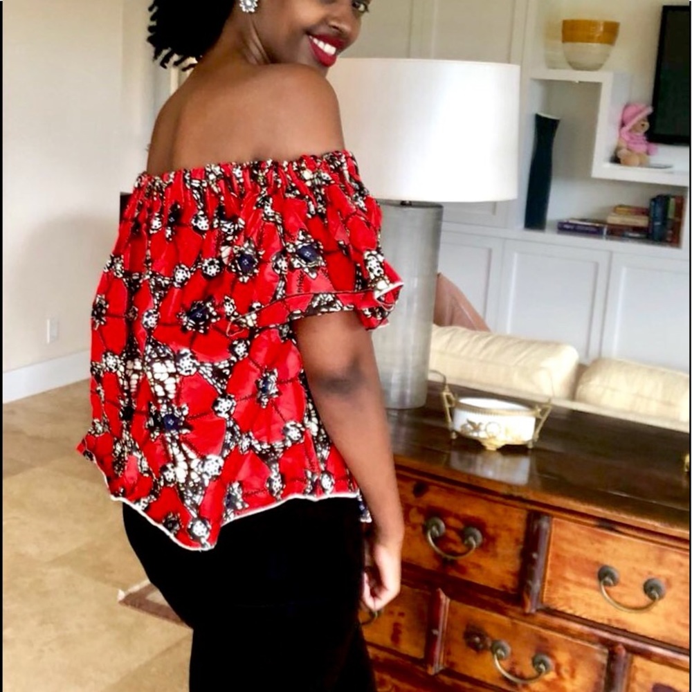 Off -The-Shoulder  Top🌹🌹🌺
